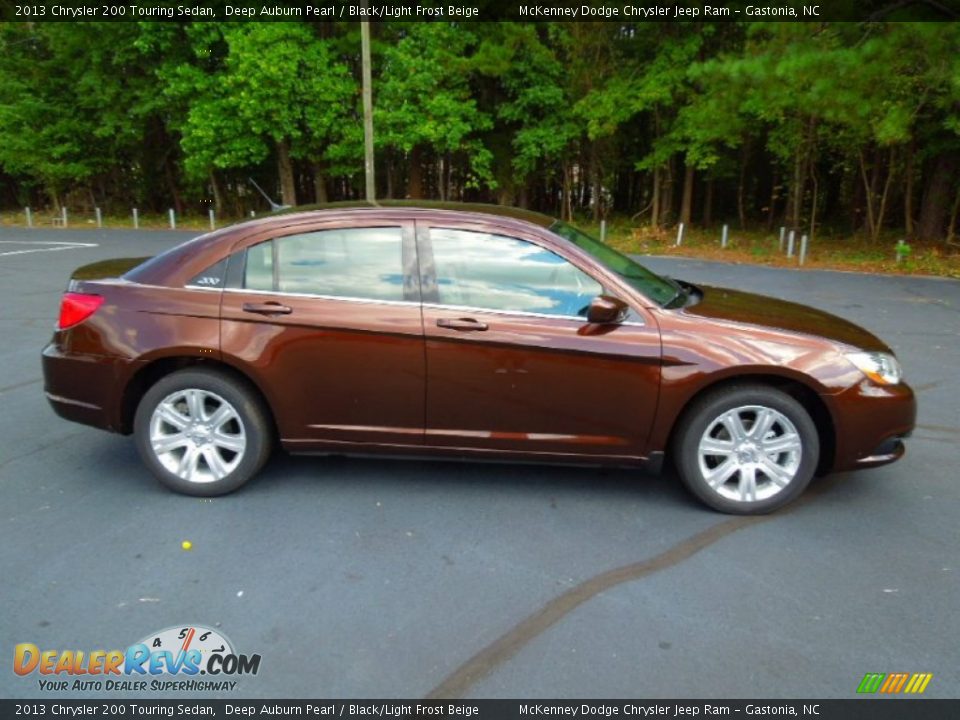 Deep Auburn Pearl 2013 Chrysler 200 Touring Sedan Photo #4