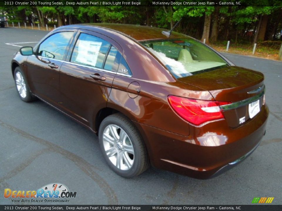 Deep Auburn Pearl 2013 Chrysler 200 Touring Sedan Photo #5