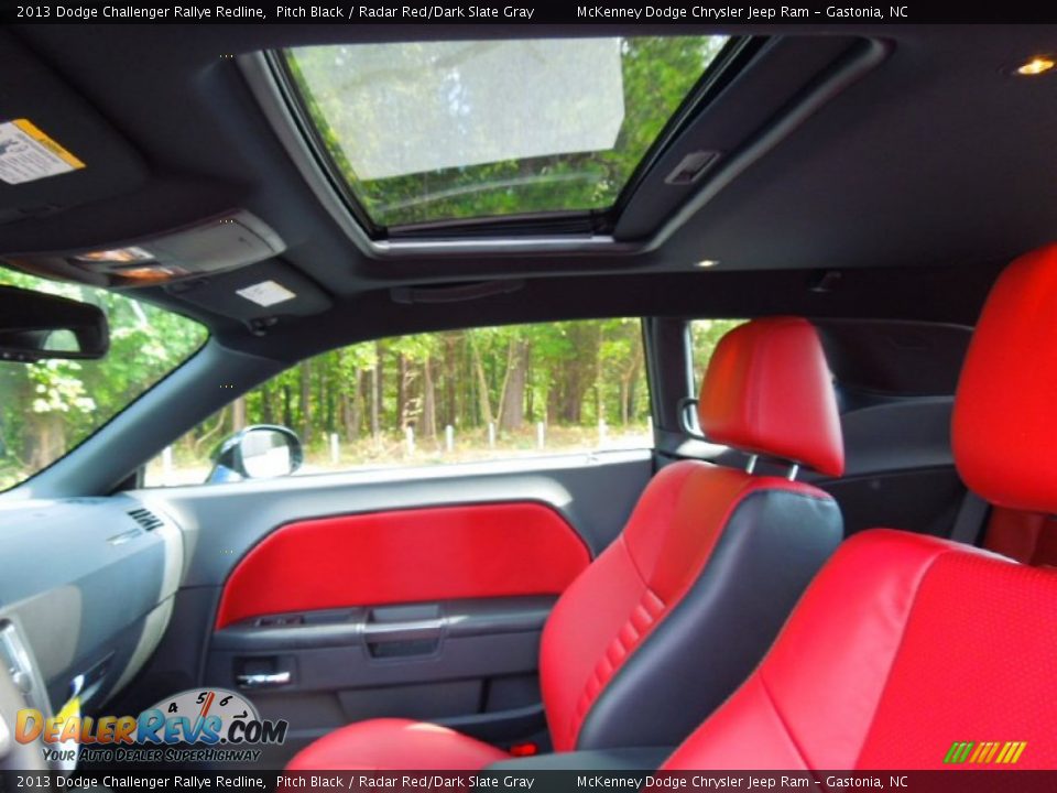 Sunroof of 2013 Dodge Challenger Rallye Redline Photo #11