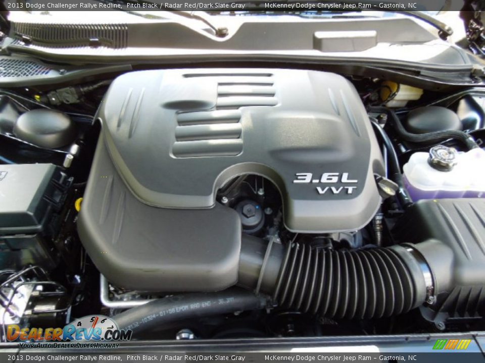 2013 Dodge Challenger Rallye Redline 3.6 Liter DOHC 24-Valve VVT Pentastar V6 Engine Photo #22