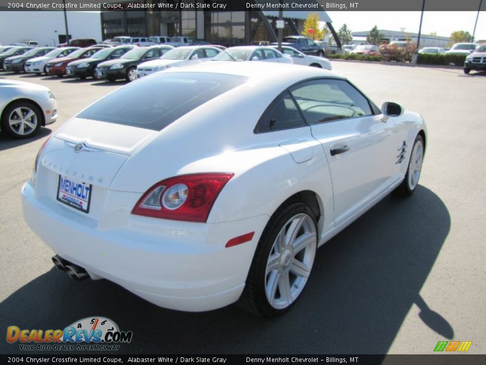 2004 Chrysler Crossfire Limited Coupe Alabaster White / Dark Slate Gray Photo #5