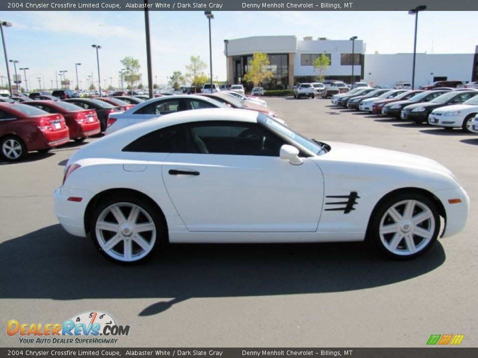 2004 Chrysler Crossfire Limited Coupe Alabaster White / Dark Slate Gray Photo #6