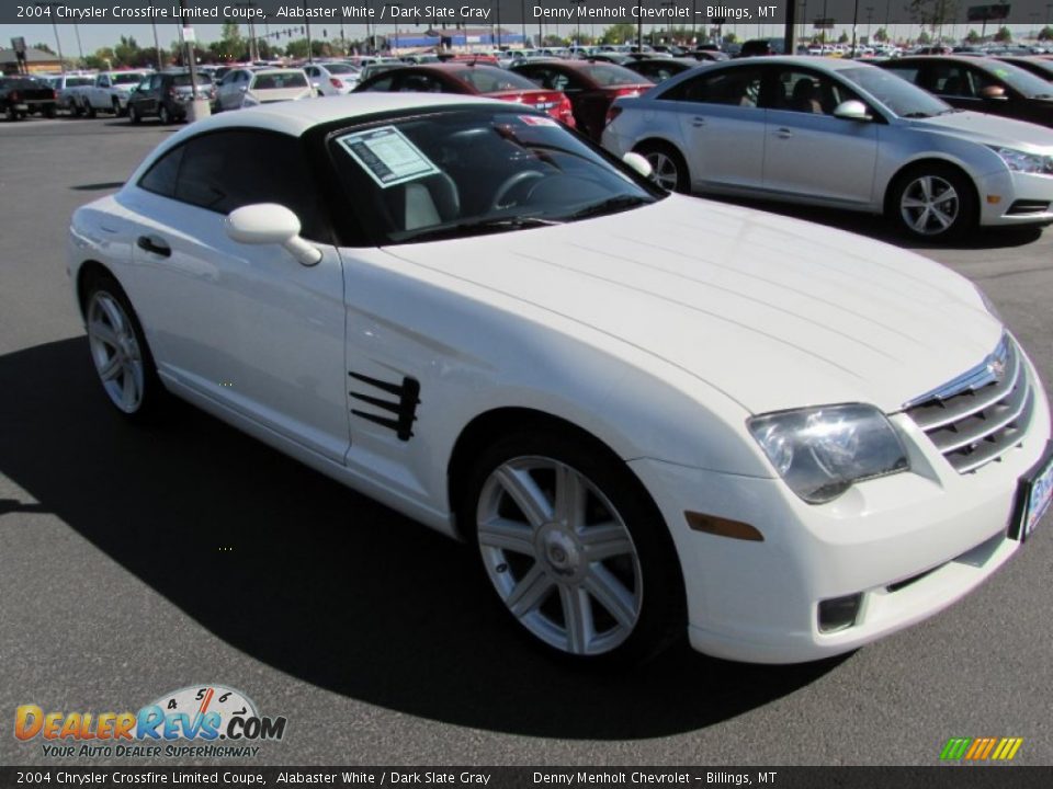 2004 Chrysler Crossfire Limited Coupe Alabaster White / Dark Slate Gray Photo #7