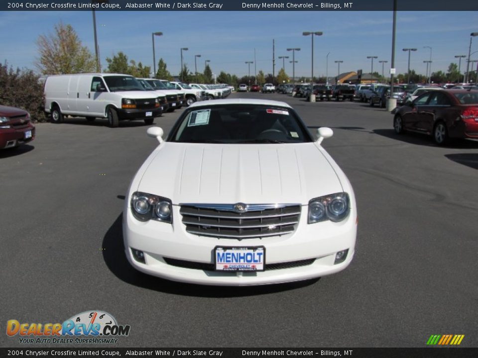 2004 Chrysler Crossfire Limited Coupe Alabaster White / Dark Slate Gray Photo #8