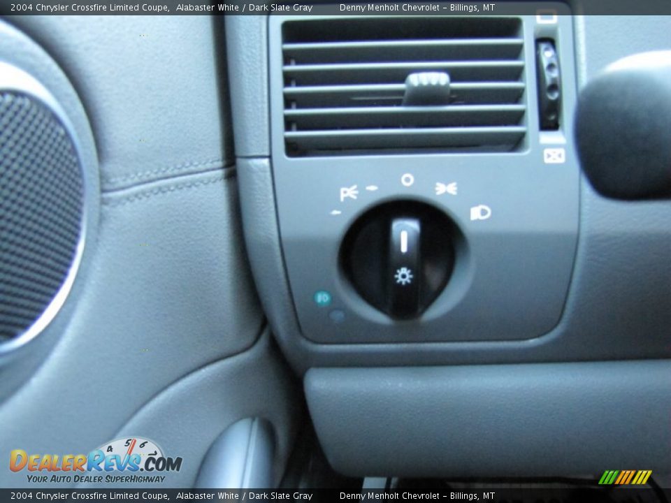 2004 Chrysler Crossfire Limited Coupe Alabaster White / Dark Slate Gray Photo #12