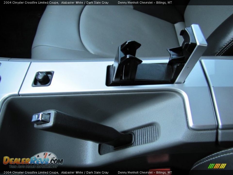 2004 Chrysler Crossfire Limited Coupe Alabaster White / Dark Slate Gray Photo #18