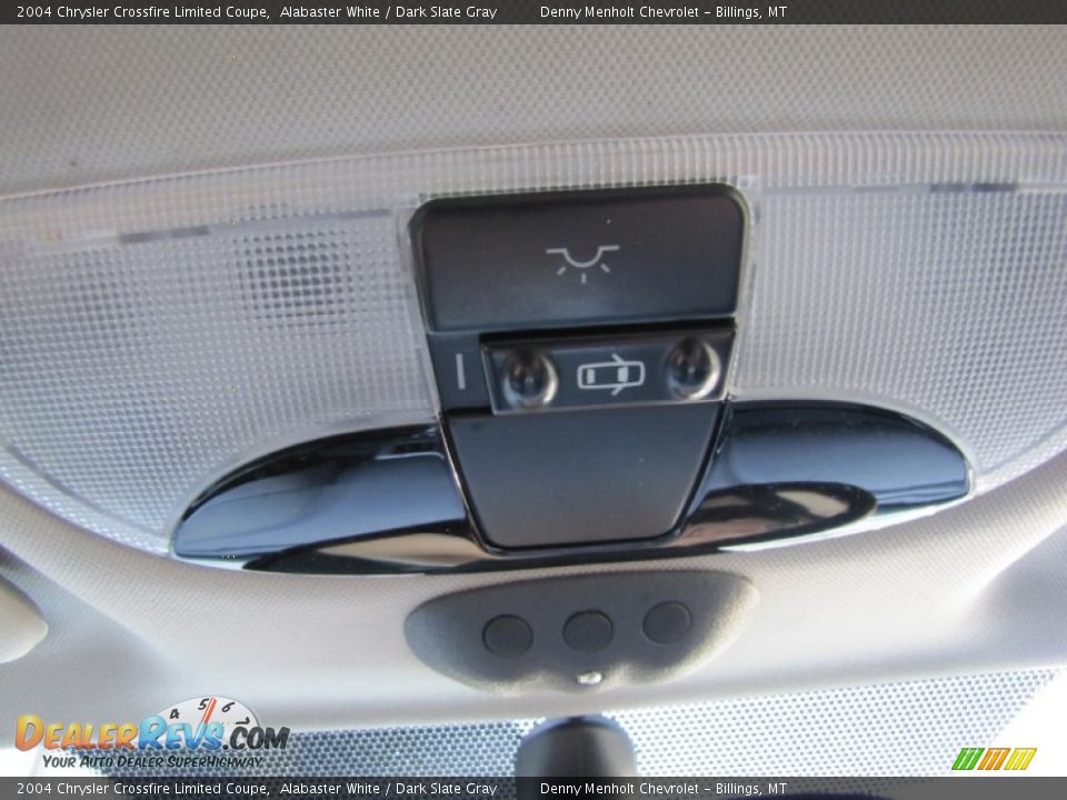 2004 Chrysler Crossfire Limited Coupe Alabaster White / Dark Slate Gray Photo #19