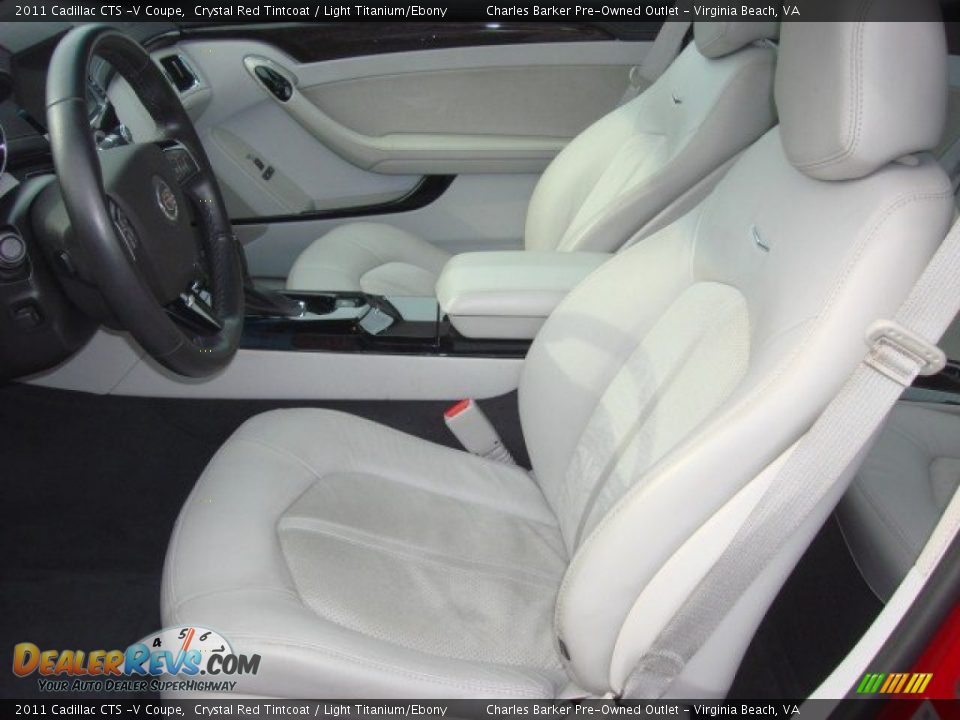 Front Seat of 2011 Cadillac CTS -V Coupe Photo #11