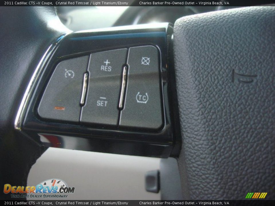 Controls of 2011 Cadillac CTS -V Coupe Photo #19
