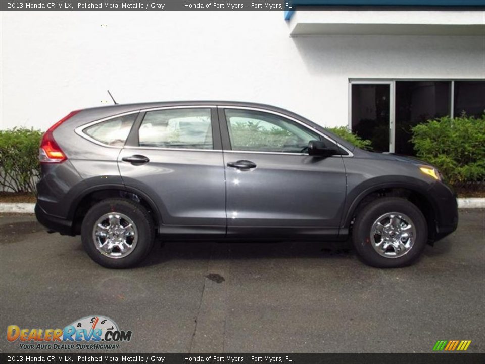 2013 Honda CR-V LX Polished Metal Metallic / Gray Photo #2