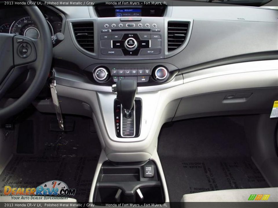 2013 Honda CR-V LX Polished Metal Metallic / Gray Photo #6