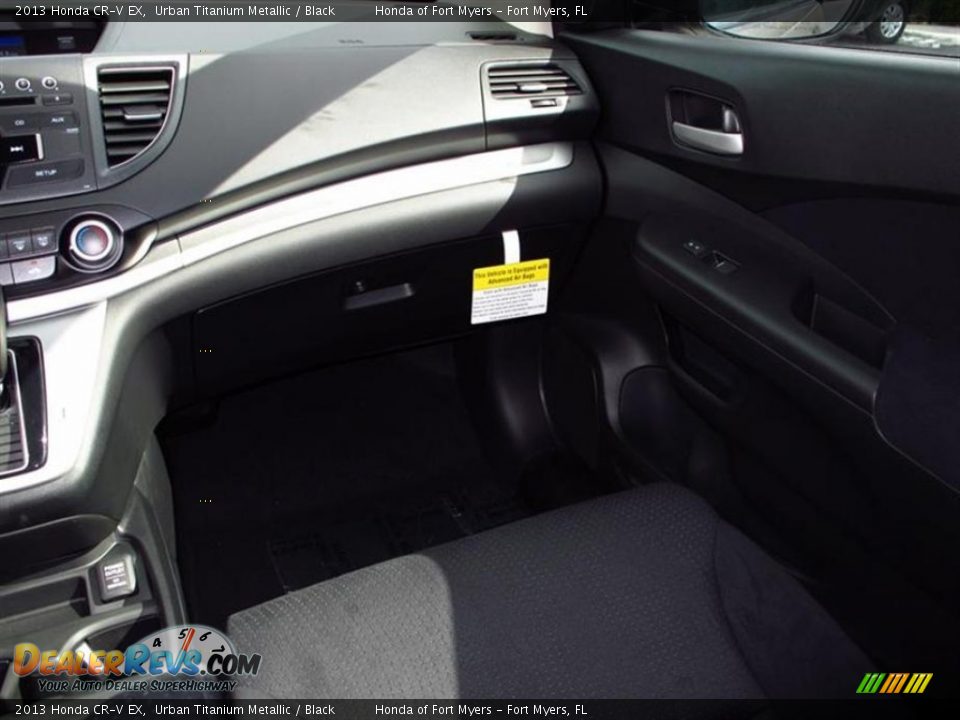 2013 Honda CR-V EX Urban Titanium Metallic / Black Photo #7