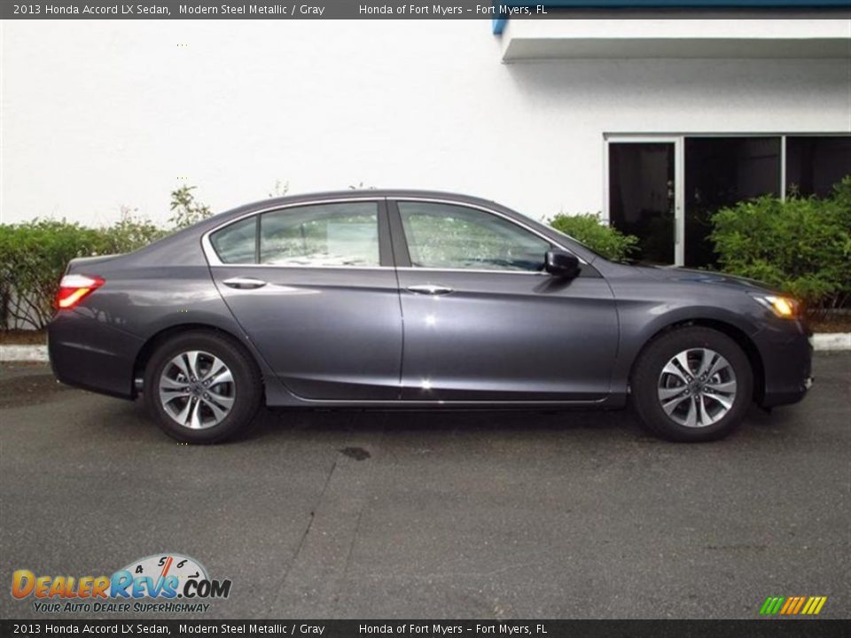 2013 Honda Accord LX Sedan Modern Steel Metallic / Gray Photo #2