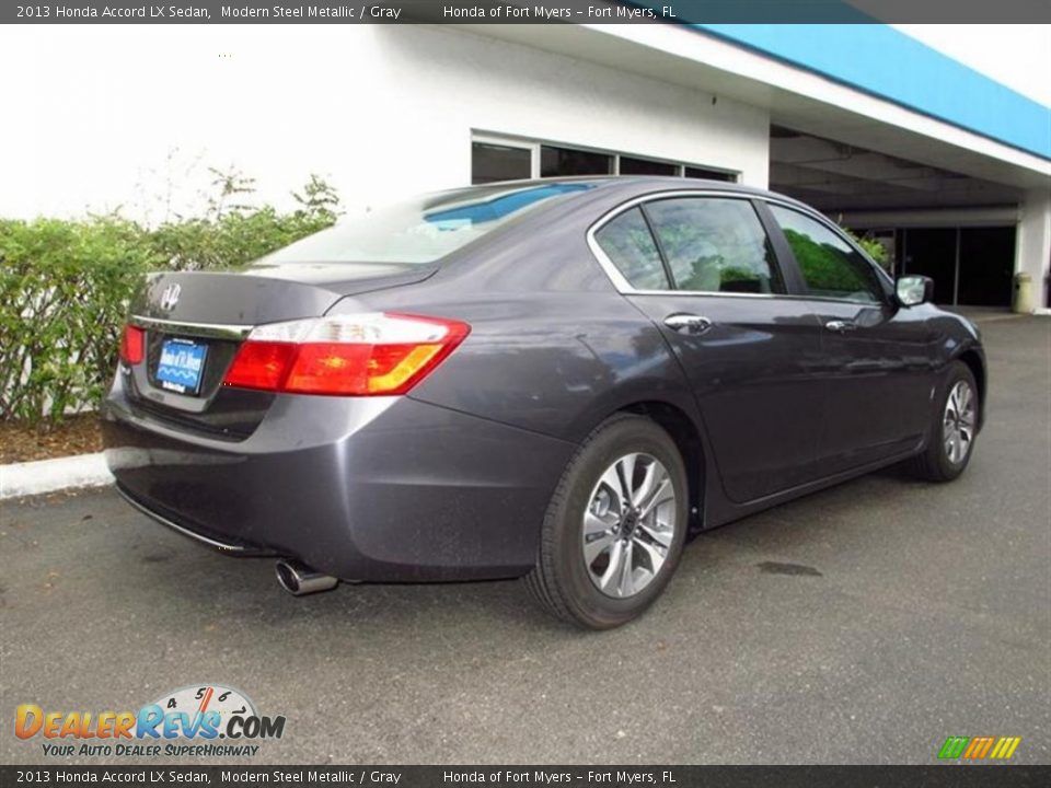 2013 Honda Accord LX Sedan Modern Steel Metallic / Gray Photo 3