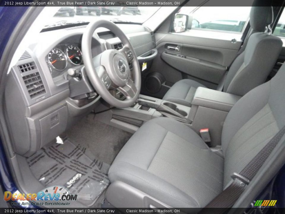 2012 Jeep Liberty Sport 4x4 True Blue Pearl / Dark Slate Gray Photo #5