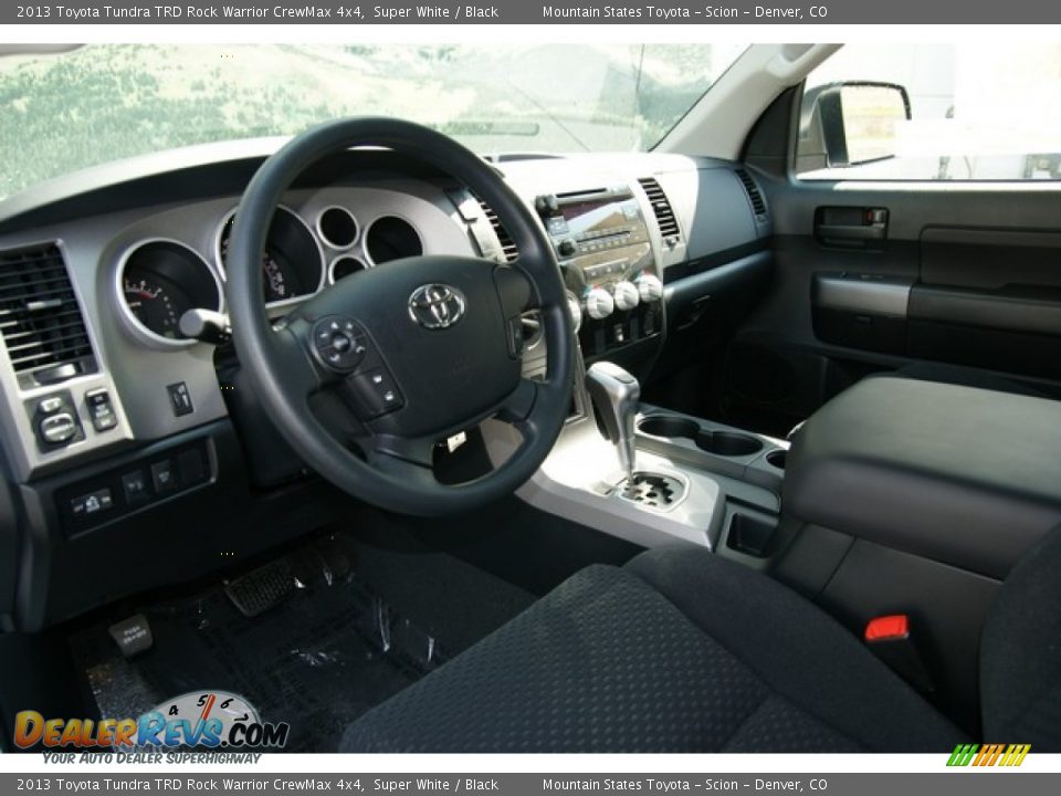 2013 Toyota Tundra TRD Rock Warrior CrewMax 4x4 Super White / Black Photo #6