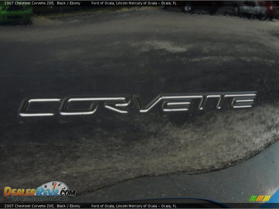 2007 Chevrolet Corvette Z06 Black / Ebony Photo #9