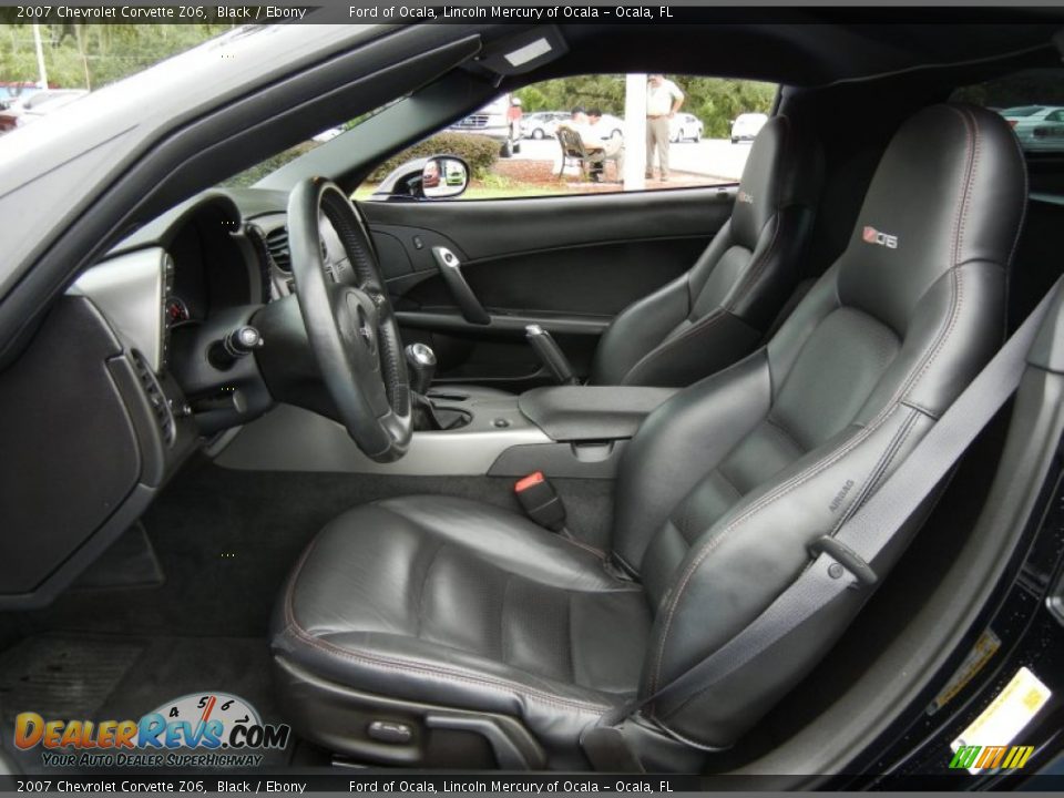 Front Seat of 2007 Chevrolet Corvette Z06 Photo #13