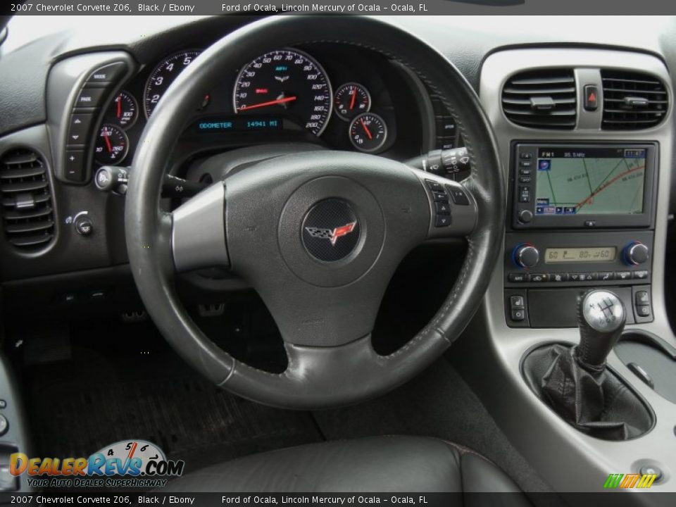 2007 Chevrolet Corvette Z06 Steering Wheel Photo #19