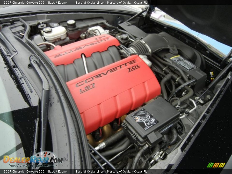2007 Chevrolet Corvette Z06 7.0 Liter OHV 16-Valve LS7 V8 Engine Photo #27