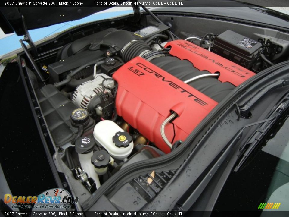 2007 Chevrolet Corvette Z06 7.0 Liter OHV 16-Valve LS7 V8 Engine Photo #28