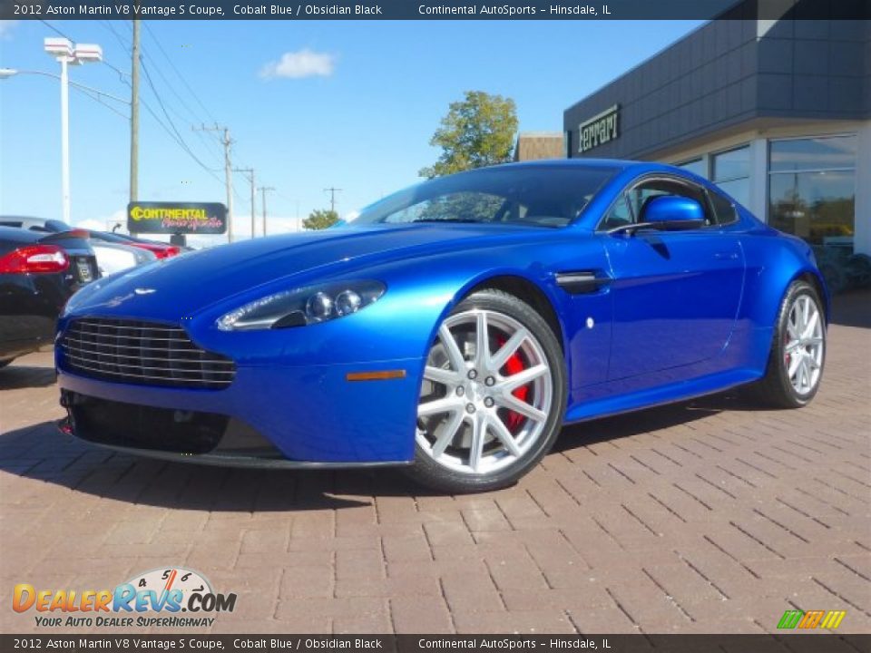 Front 3/4 View of 2012 Aston Martin V8 Vantage S Coupe Photo #1