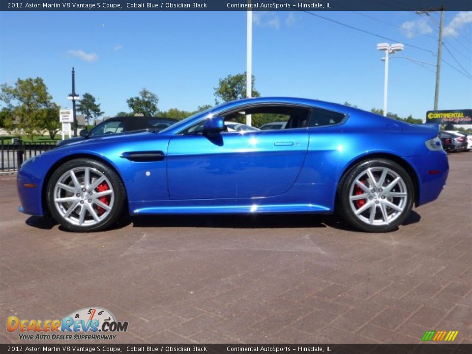 Cobalt Blue 2012 Aston Martin V8 Vantage S Coupe Photo #2