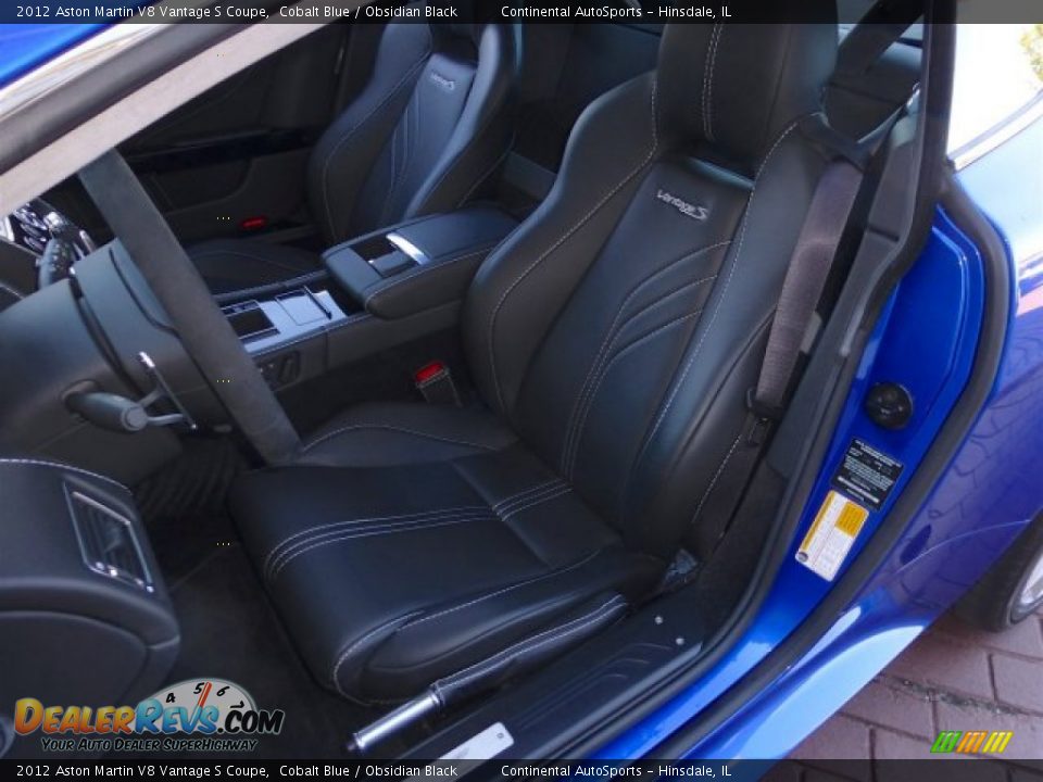 Front Seat of 2012 Aston Martin V8 Vantage S Coupe Photo #14