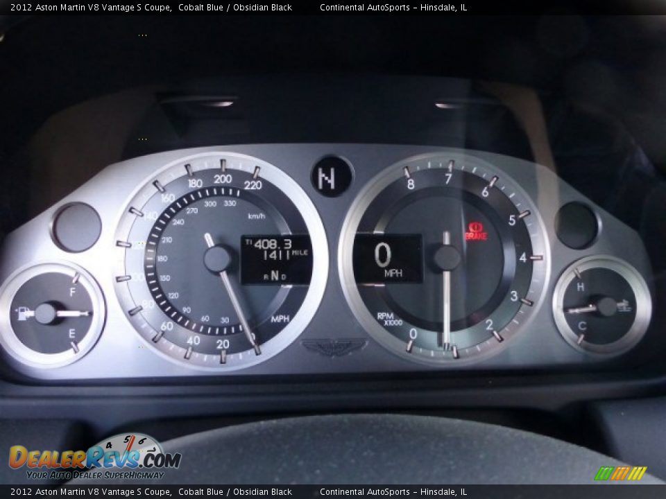 2012 Aston Martin V8 Vantage S Coupe Gauges Photo #17