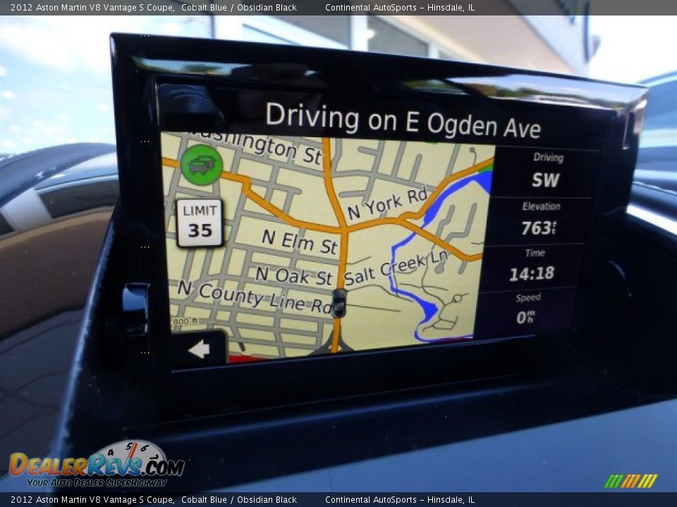 Navigation of 2012 Aston Martin V8 Vantage S Coupe Photo #19