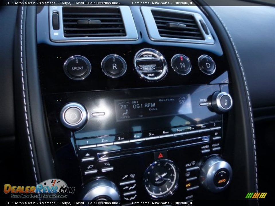 Controls of 2012 Aston Martin V8 Vantage S Coupe Photo #20