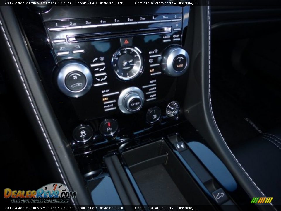 Controls of 2012 Aston Martin V8 Vantage S Coupe Photo #21