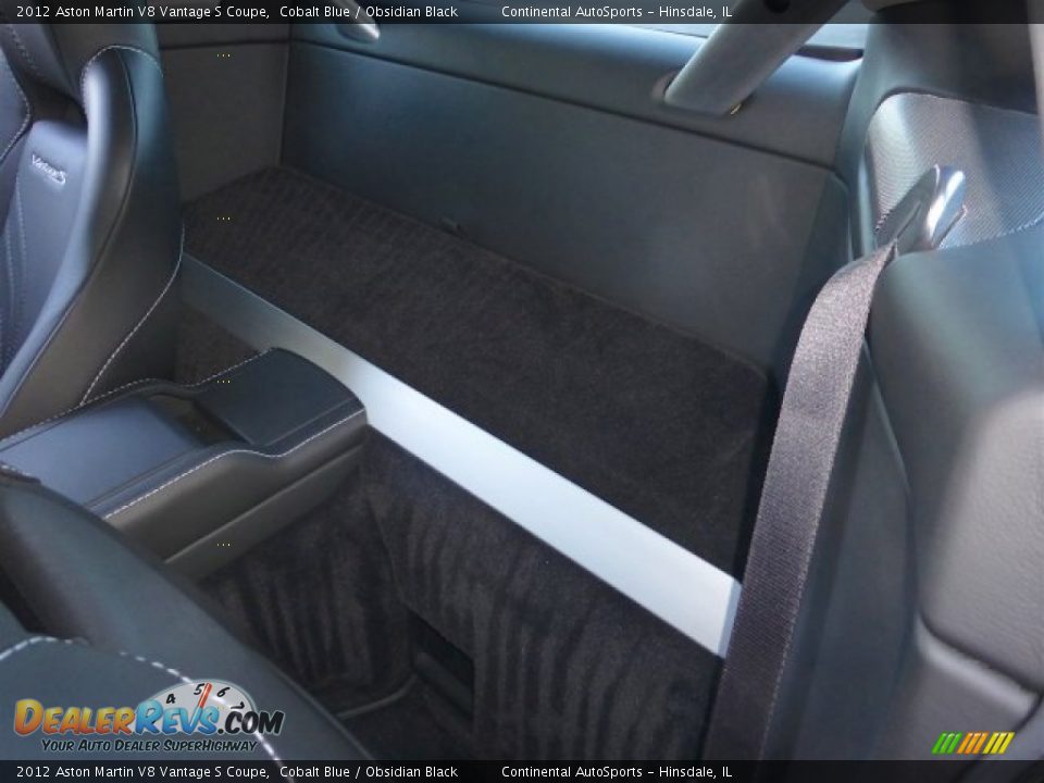 Rear Seat of 2012 Aston Martin V8 Vantage S Coupe Photo #23