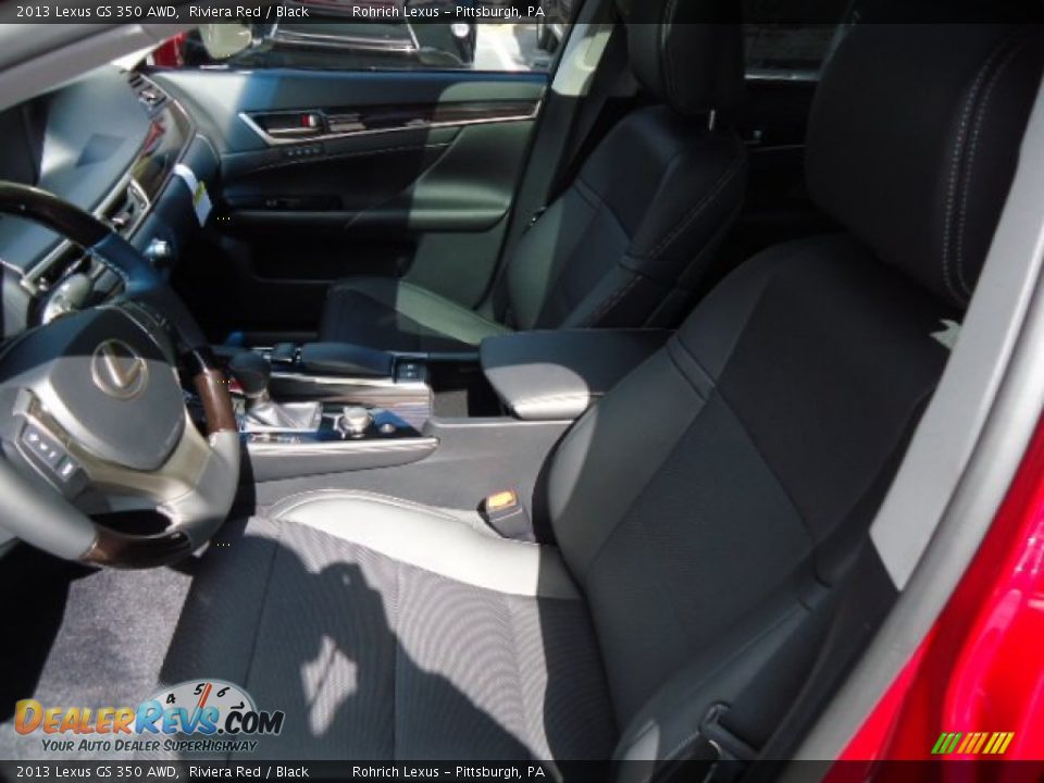2013 Lexus GS 350 AWD Riviera Red / Black Photo #10