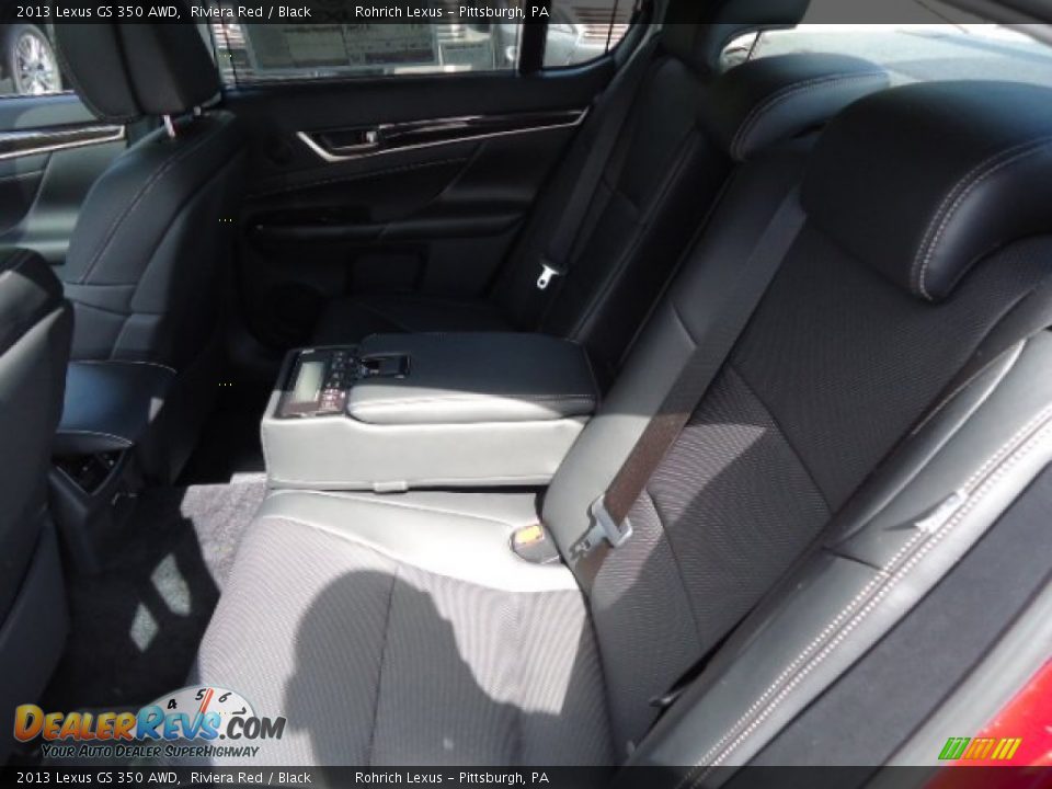 2013 Lexus GS 350 AWD Riviera Red / Black Photo #11