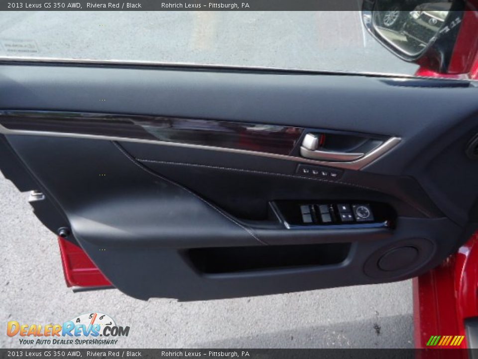 2013 Lexus GS 350 AWD Riviera Red / Black Photo #14