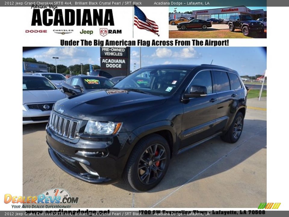 2012 Jeep grand cherokee black on black #3