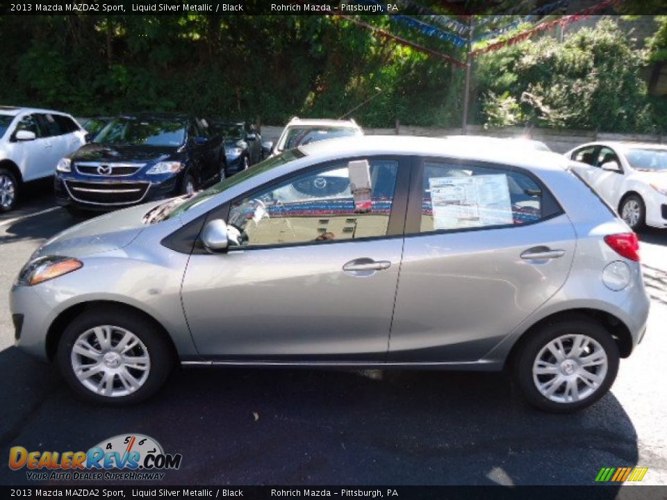 Liquid Silver Metallic 2013 Mazda MAZDA2 Sport Photo #2