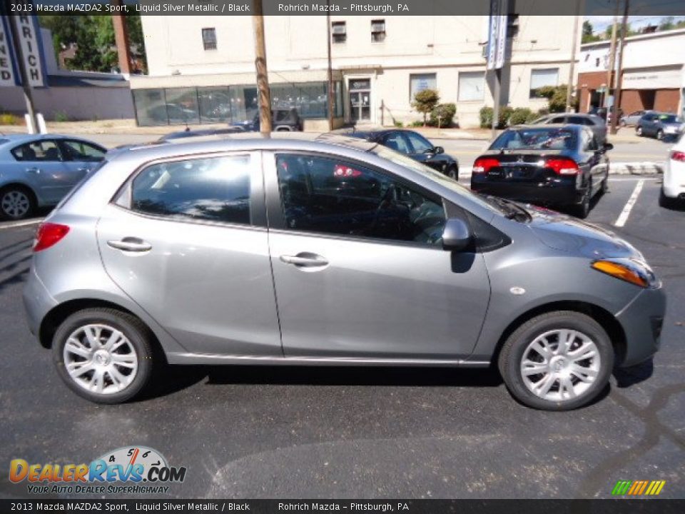 Liquid Silver Metallic 2013 Mazda MAZDA2 Sport Photo #6