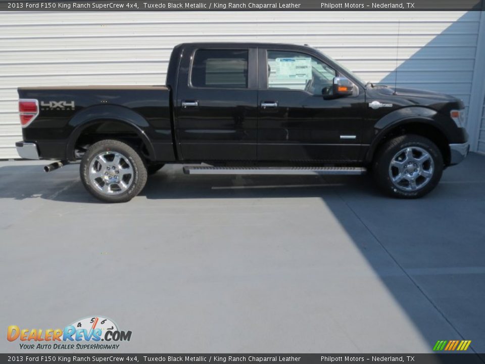 Tuxedo Black Metallic 2013 Ford F150 King Ranch SuperCrew 4x4 Photo #2