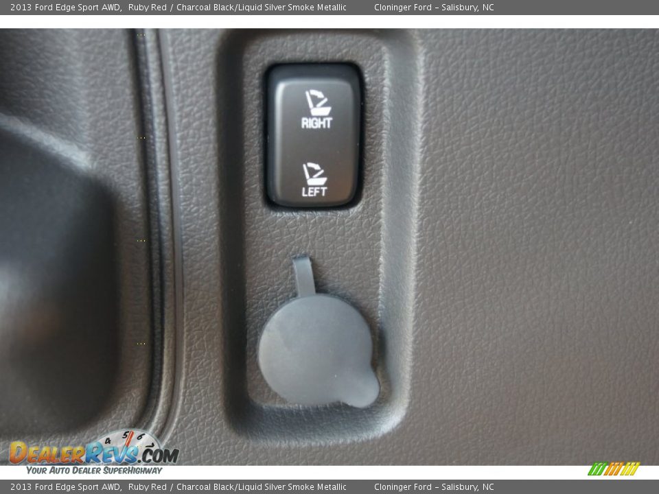 2013 Ford Edge Sport AWD Ruby Red / Charcoal Black/Liquid Silver Smoke Metallic Photo #13