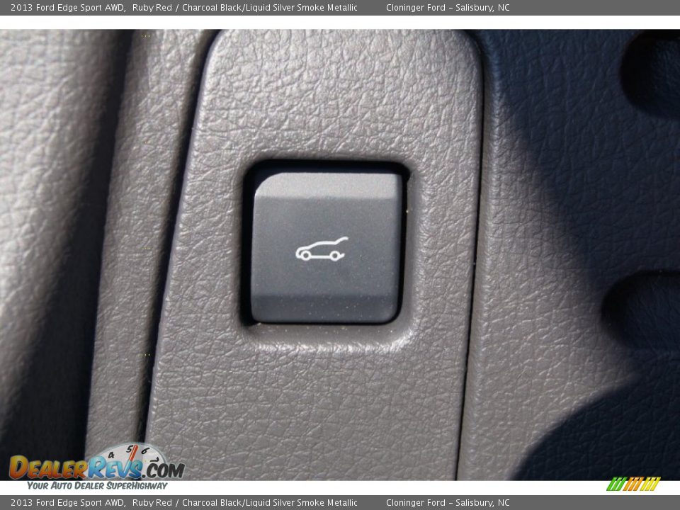 2013 Ford Edge Sport AWD Ruby Red / Charcoal Black/Liquid Silver Smoke Metallic Photo #14