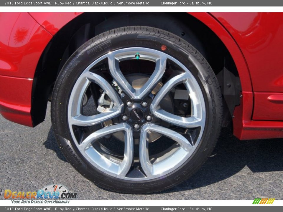 2013 Ford Edge Sport AWD Wheel Photo #19