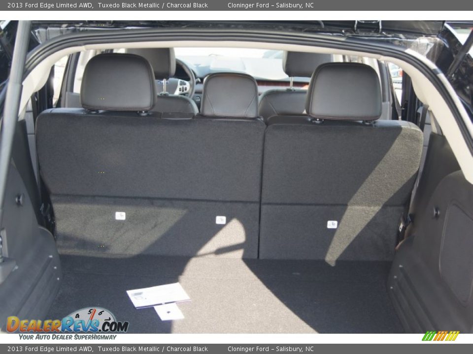 2013 Ford Edge Limited AWD Tuxedo Black Metallic / Charcoal Black Photo #12