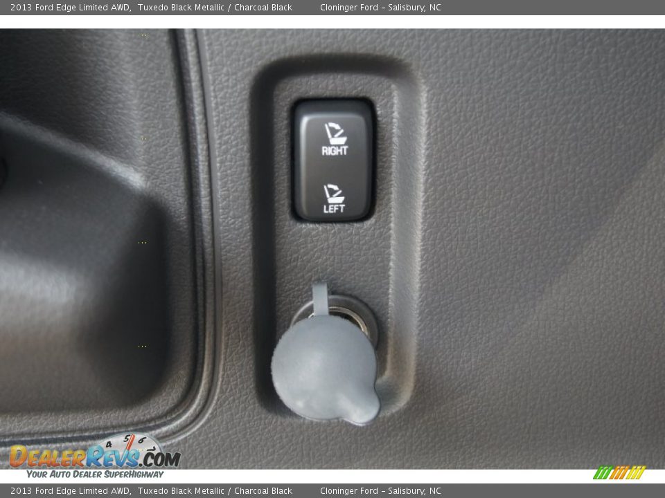 2013 Ford Edge Limited AWD Tuxedo Black Metallic / Charcoal Black Photo #13