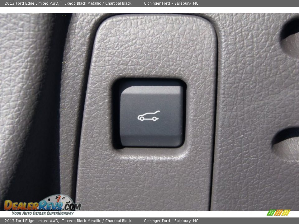2013 Ford Edge Limited AWD Tuxedo Black Metallic / Charcoal Black Photo #14