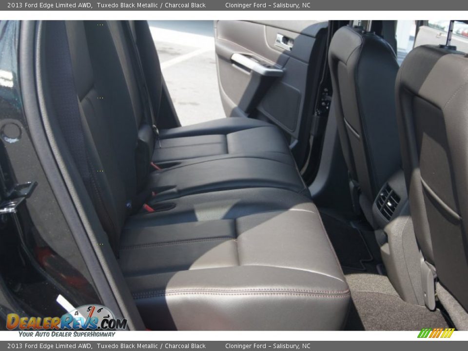 2013 Ford Edge Limited AWD Tuxedo Black Metallic / Charcoal Black Photo #15