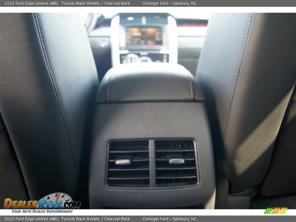 2013 Ford Edge Limited AWD Tuxedo Black Metallic / Charcoal Black Photo #21