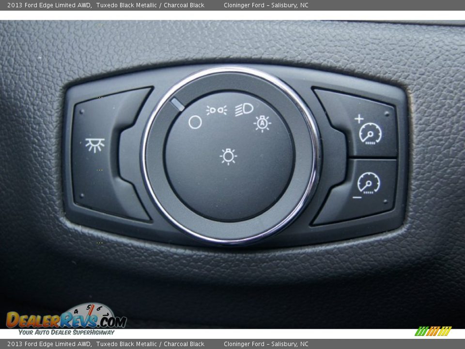 2013 Ford Edge Limited AWD Tuxedo Black Metallic / Charcoal Black Photo #25