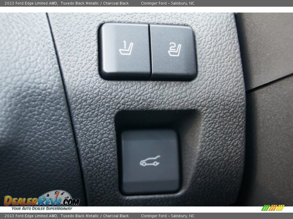 2013 Ford Edge Limited AWD Tuxedo Black Metallic / Charcoal Black Photo #26